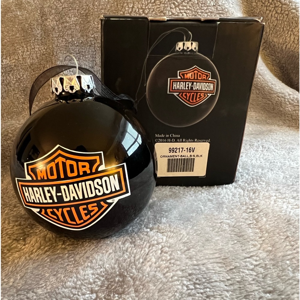 Harley Davidson Christmas Ornament